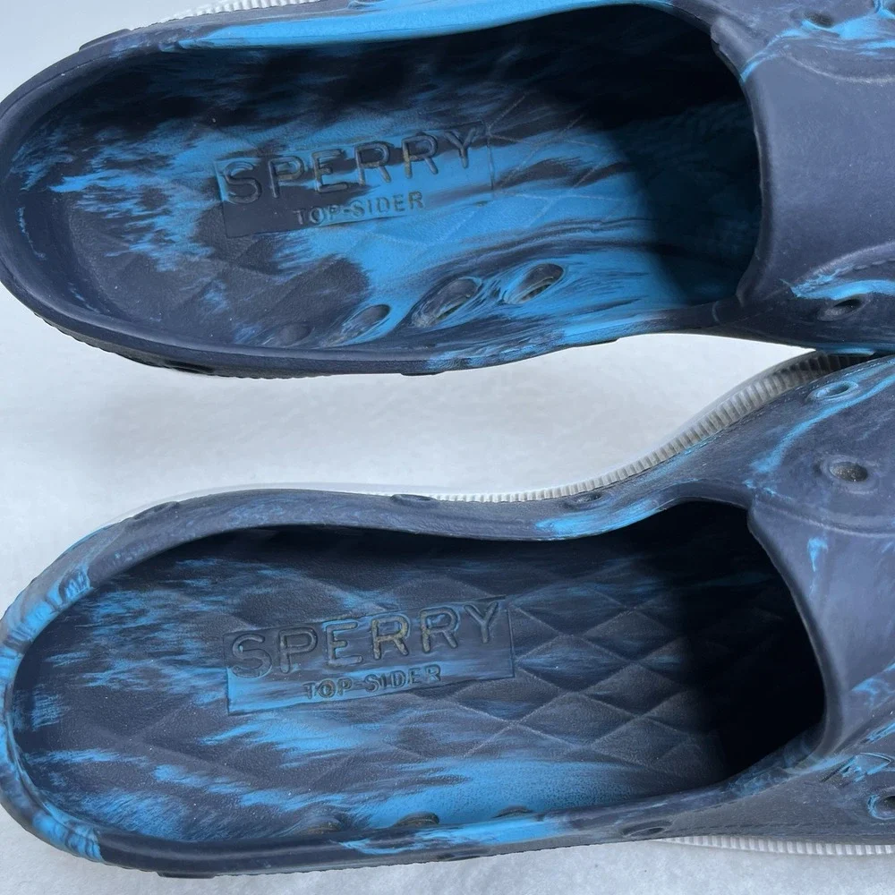 SPERRY Top Side Float Boat Water Summer Rubber Shoe Mens 12 Preppy Coastal Beach